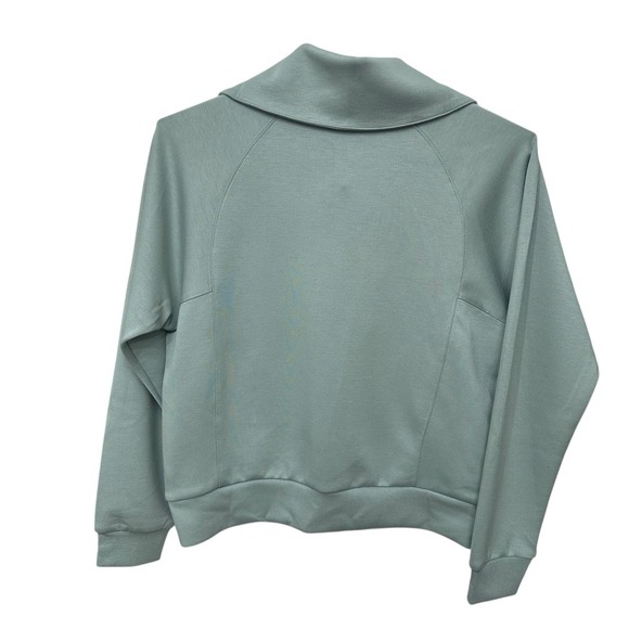 Women's Size Small 2-Piece Athletic Set 1/2 Zip Pullover & Wide Leg Pants Luxe - Picture 10 of 14